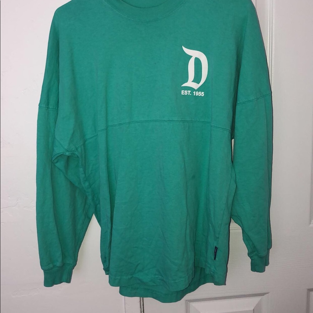 Mint green disneyland spirit jersey